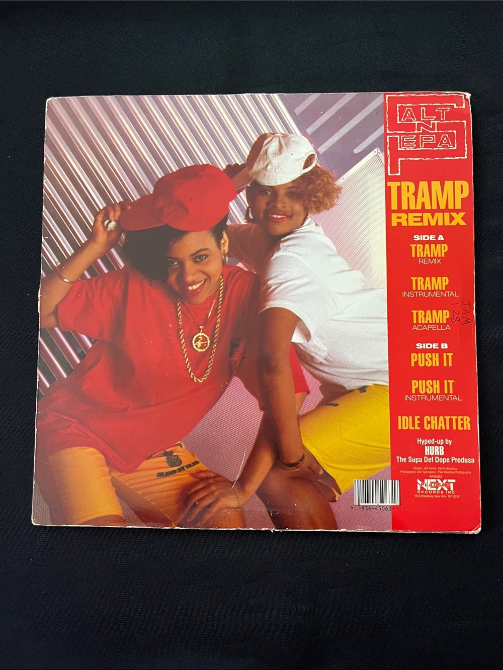 Salt ‘N’ Pepa - “Tramp (Remix)” Vinyl Record - Picture 2 of 6